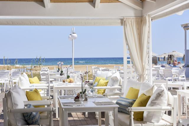 Kréta - Georgioupolis - Mythos Palace Resort & Spa - plážová re