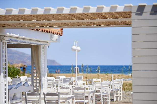 Kréta - Georgioupolis - Mythos Palace Resort & Spa - plážová re
