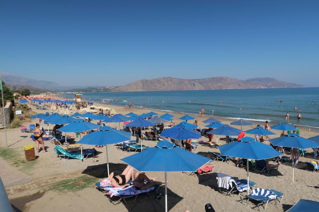 Kréta - Kavros - hotel Kavros Resort - pláž