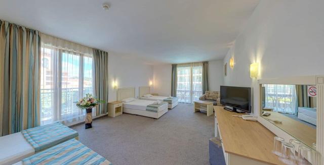 Bulharsko - Slnečné pobrežie - hotel Mena Palace - rodinná izba