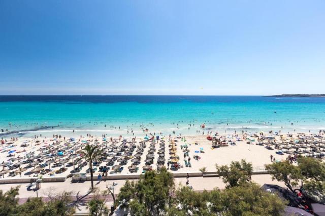 Mallorca - Cala Millor - hotel Kyrat Amarac - výhľad