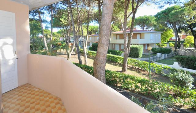 Taliansko-Bibione-apartmány Tivoli-balkón