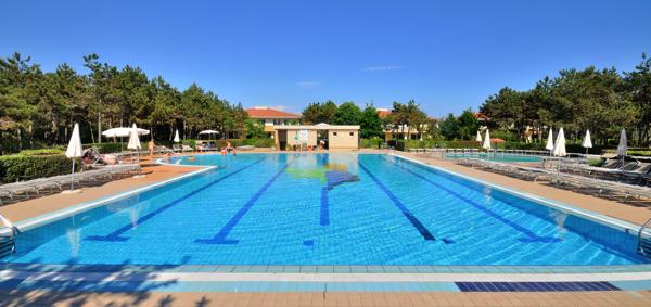 Taliansko-Bibione-apartmány Lido del Sole-bazén