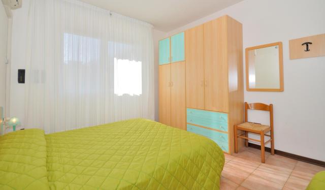 Taliansko-Bibione-apartmány Lido del Sole-spálňa