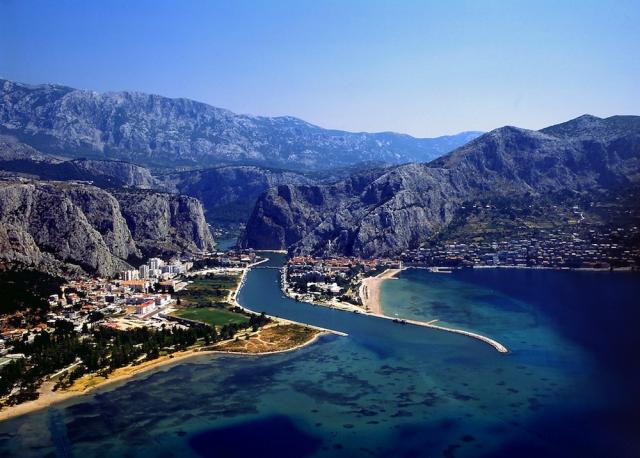 Chorvátsko - Omiš - Omišská riviéra