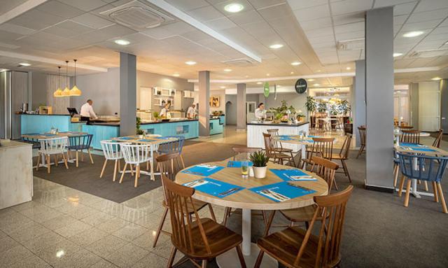 Chorvátsko - ostrov Krk - Baška - Sunny Baška Hotel - reštaurác