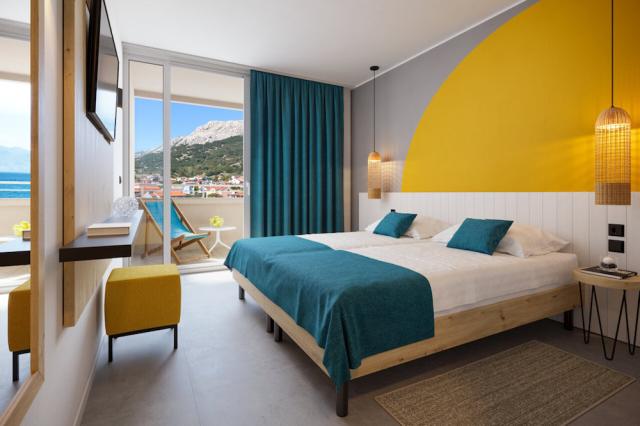 Chorvátsko - ostrov Krk - Baška - Sunny Baška Hotel - dvojlôžko