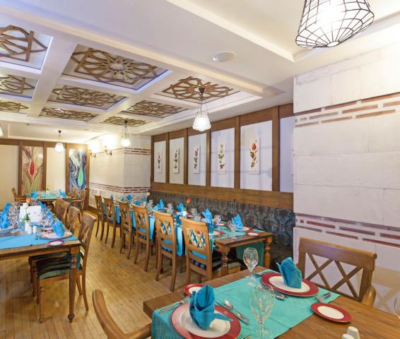 Turecko - Side - Seher Resort - reštaurácia Ottoman