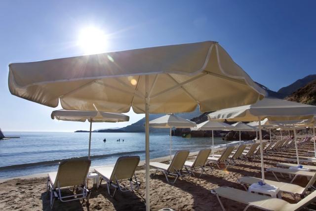 Kréta - Bali - Bali Star Resort - pláž