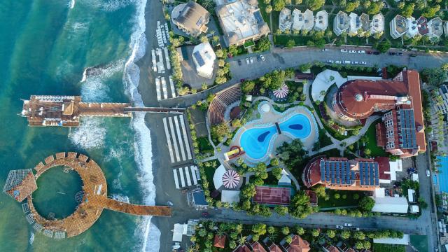 Turecko - Konakli - hotel Palmeras Beach - hotel