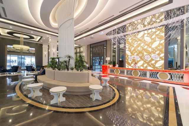 Turecko - Side - Diamond Premium hotel & Spa - recepcia