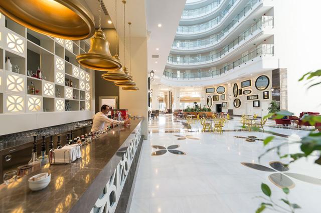 Turecko - Side - Diamond Premium hotel & Spa - recepcia