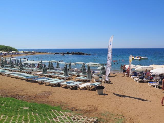 Turecko - Alanya - Hotel Lonicera World - pláž