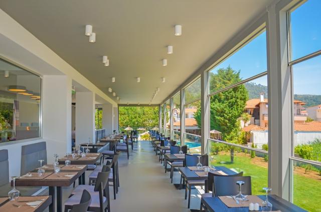 Thassos - Skala Panagia - Hotel Princess Golden Beach - reštaur