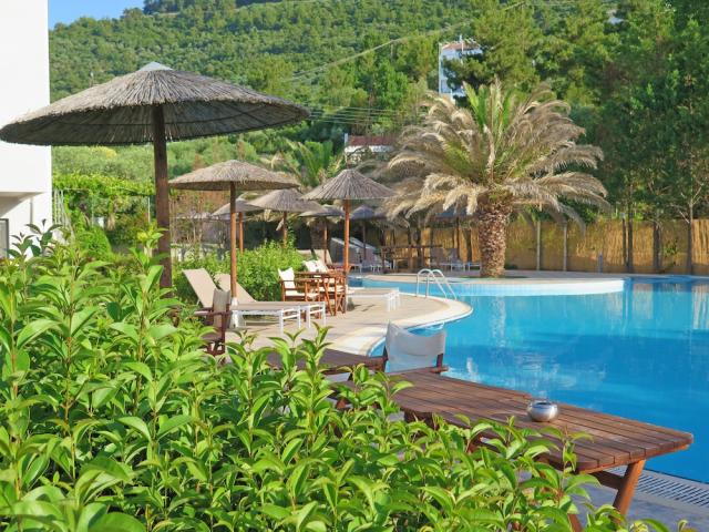 Thassos - Skala Panagia - Hotel Princess Golden Beach - bazén