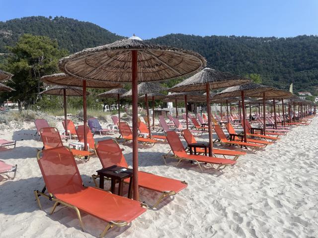 Thassos - Golden Beach - pláž
