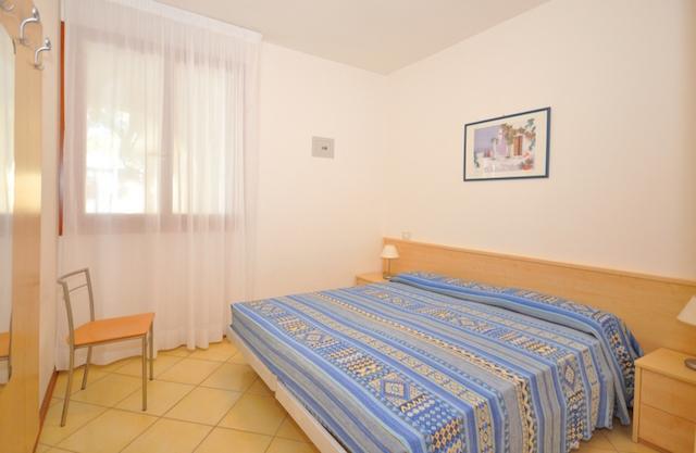 Villaggio Orchidea apartmán C4+2 spálňa