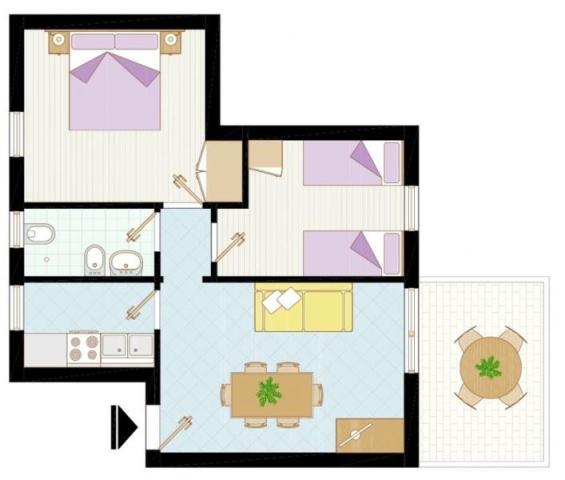 Apartmány Tuia