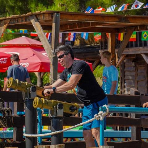 Zábavní Fun Park Damaland v Biogradu na Moru