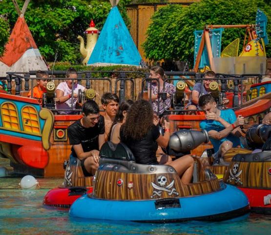 Zábavní Fun Park Damaland v Biogradu na Moru