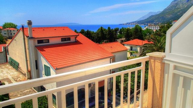 Emil (Vinka) vila - balkony a terasy - Gradac -  - Chorvatsko