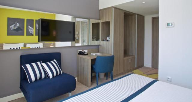 Park Plaza Arena hotel - pokoj Superior, balkon, mořská strana 