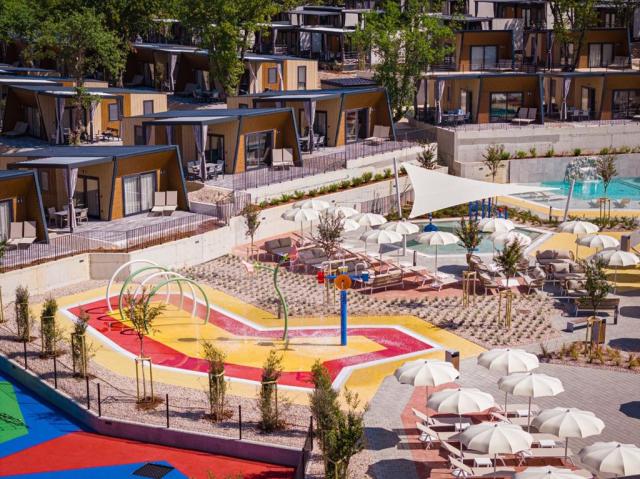 Atea Aminess Style Glamping Villas & Holiday Homes - bazénový k