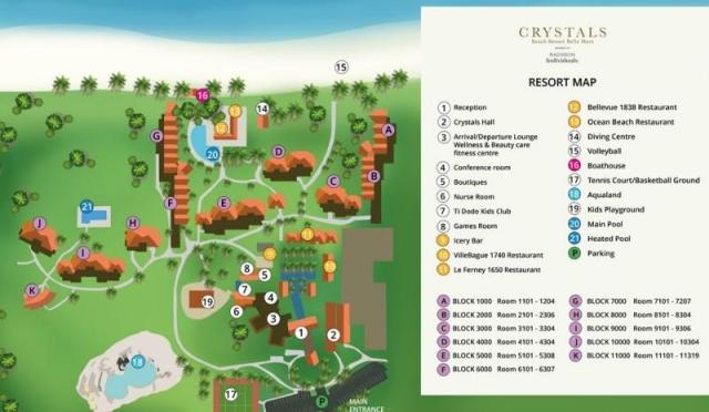 Crystals Beach Resort Belle Mare