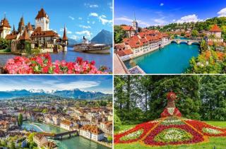 Rozprávkové Švajčiarsko a ostrov kvetov Mainau