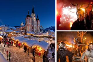 Kúzelný adventný Mariazell - likéry, perníčky a čerti