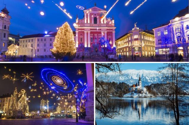 Adventné Slovinsko s návštevou romantického jazera Bled