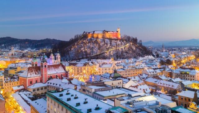Adventné Slovinsko s návštevou romantického jazera Bled