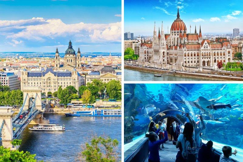 Historická Budapešť s návštevou Tropicaria