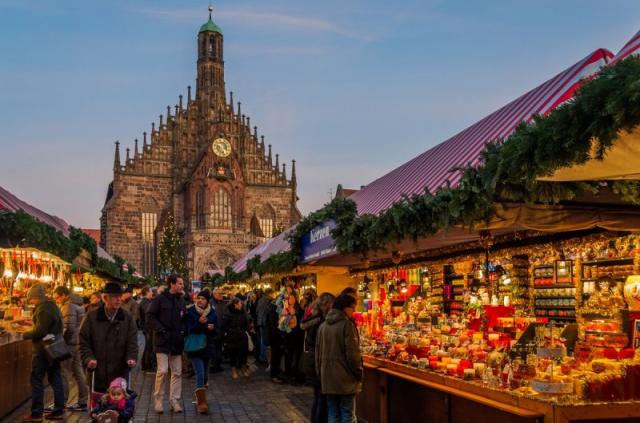 Magický vianočný Norimberg a  mesto Vianoc Rothenburg