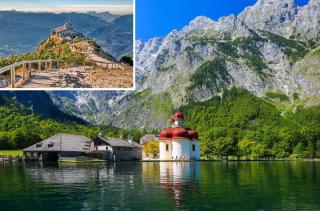 Smaragdové jazero Königsee a Orlie hniezdo