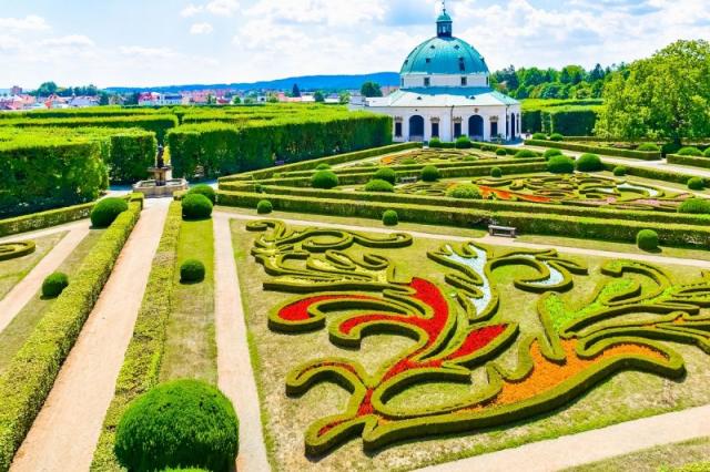 Kvetinový Kroměříž - palác, záhrady a výstava kvetov