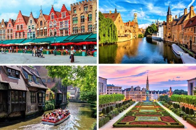 Belgicko, krajina čokolády a waflí, Brusel a romantické Bruggy Letecky