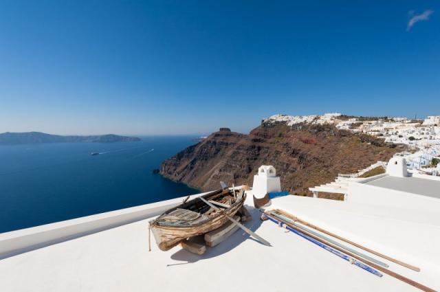 Santorini - najromantickejší ostrov Grécka Letecky