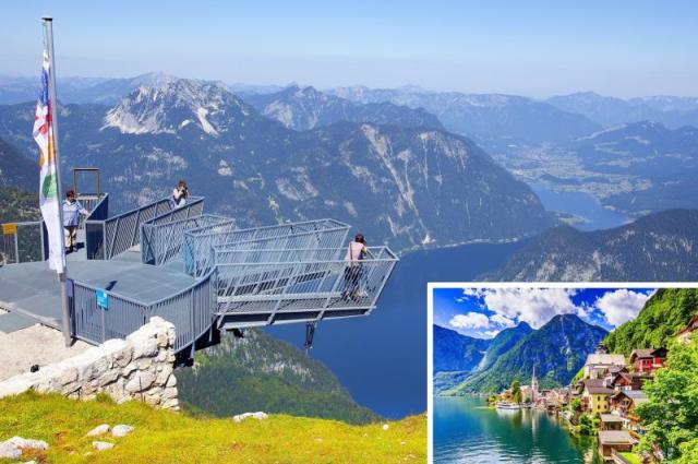 Úžasná vyhliadka Päť prstov, magická ľadová jaskyňa a čarovný Hallstatt