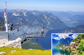 Úžasná vyhliadka Päť prstov, magická ľadová jaskyňa a čarovný Hallstatt