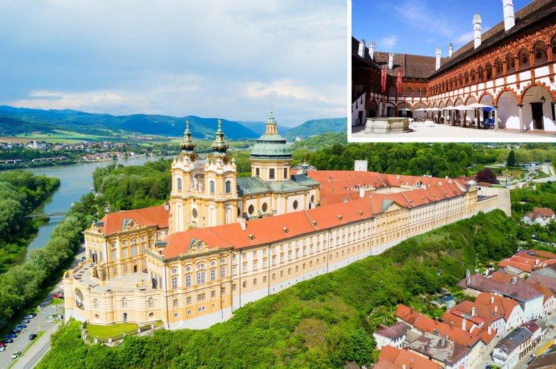 Zámok Schallaburg a majestátny kláštor v Melku