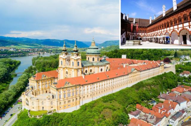 Zámok Schallaburg a majestátny kláštor v Melku