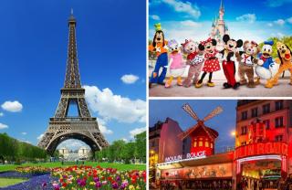 Romantický Paríž, zámok Versailles a Disneyland LETECKY