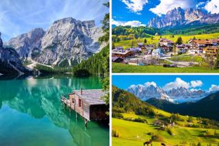 Talianske Dolomity, údolia, prírodné scenérie a najkrajšie výhľady Európy