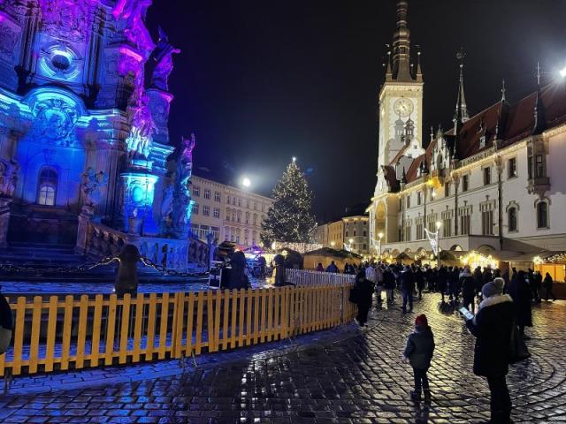 Okúzľujúci advent v Olomouci, v meste fontán