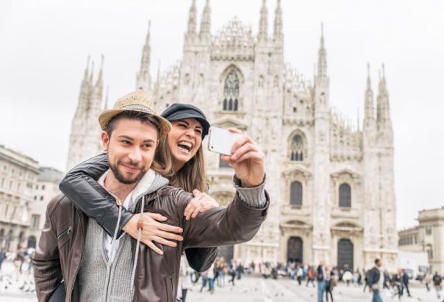 Štýlové Miláno a historické Bergamo LETECKY