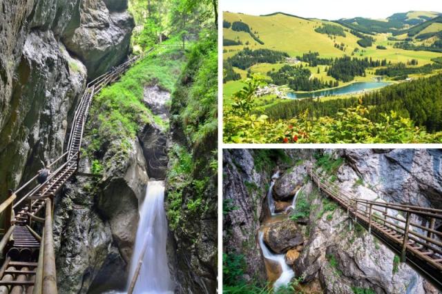 Medvedia tiesňava - najkrajšia tiesňava v Rakúsku