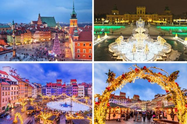 Adventná Varšava, mesto plné kontrastov LETECKY