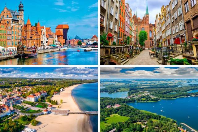 Severné Poľsko - očarujúci Gdansk, piesočné pláže Sopotu a Mazurské jazerá