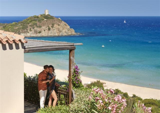 Baia di Chia Resort Sardinia_Panoramic View from the Balcony.jp